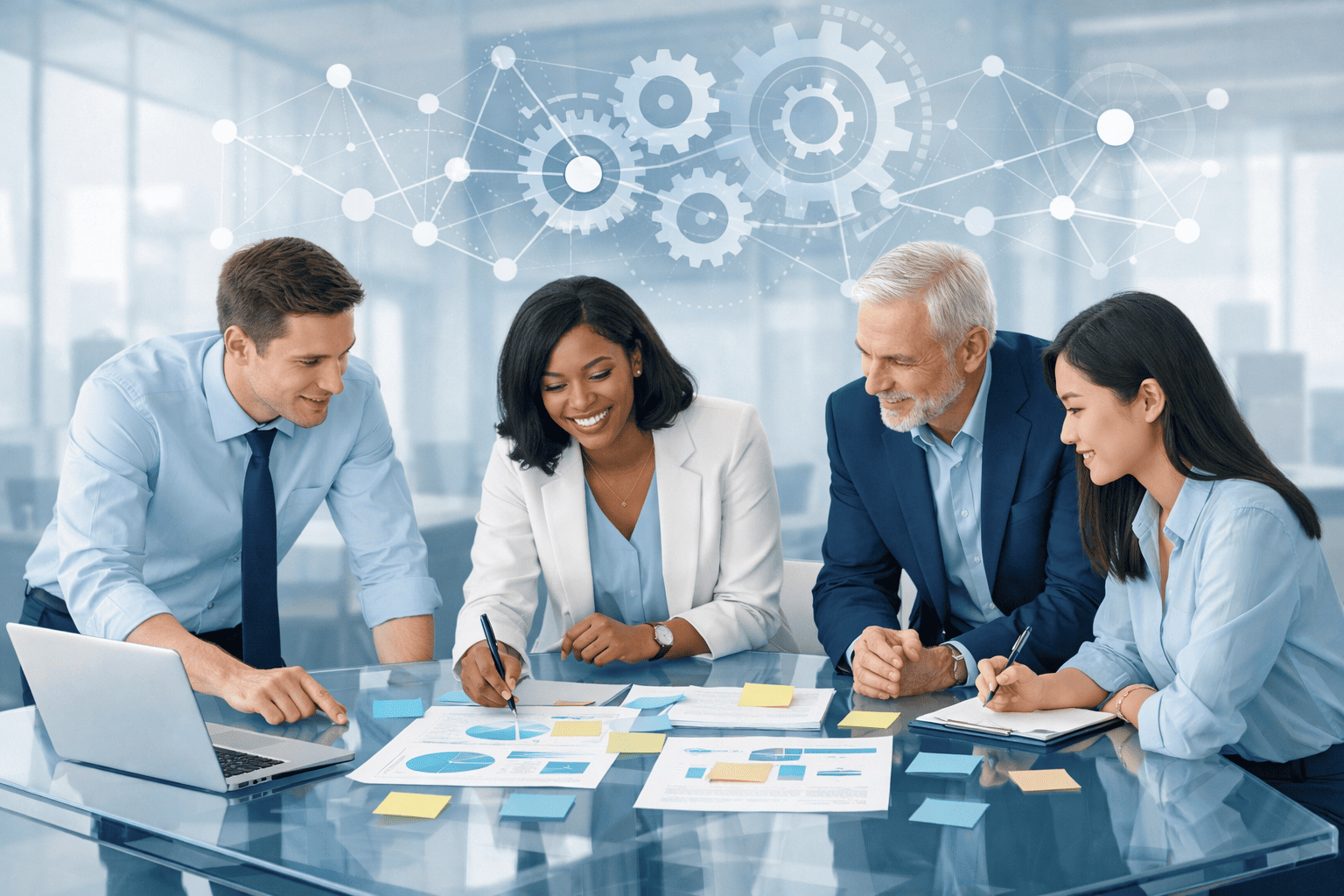 Cordisto management consulting team meeting in Brussels